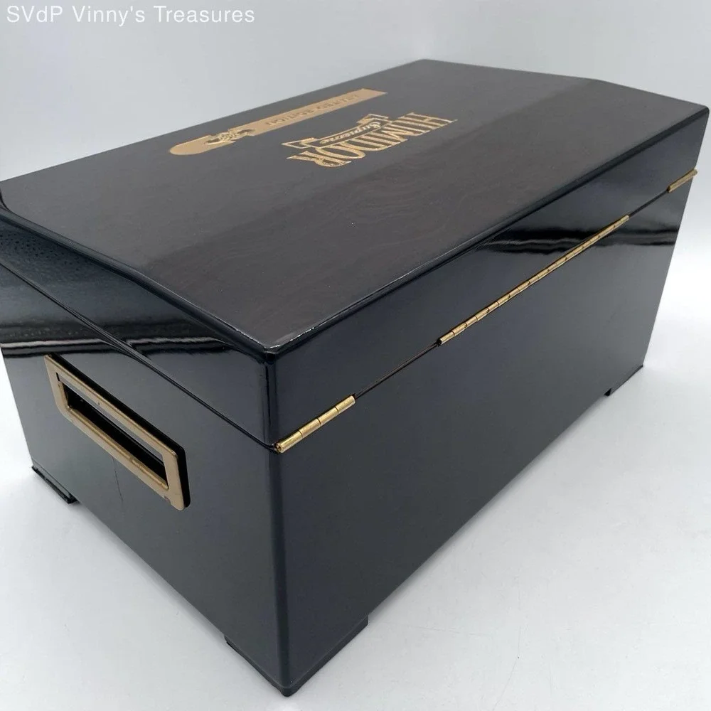 Humidor Supreme Limited Edition 2000 Cigar Humidor Wood Gloss Black With Key